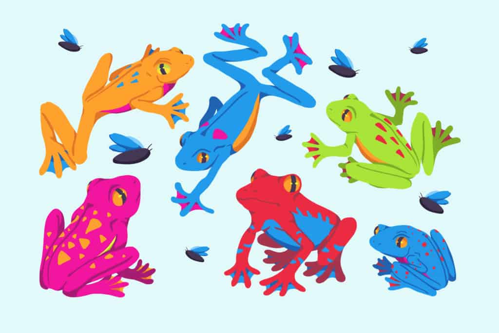 Inspirational story about a group of frogs